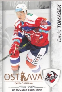 Hokejová karta David Tomášek OFS 17/18 S.I. Expo Ostrava base 1 of 8
