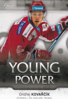 Hokejová karta Ondřej Kovarčík OFS 17/18 S.I. Young Power