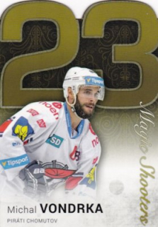 Hokejová karta Michal Vondrka OFS 17/18 S.I. Statistics Die-Cut /99