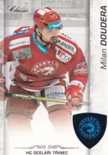 Hokejová karta Milan Doudera OFS 17/18 S.I. Blue
