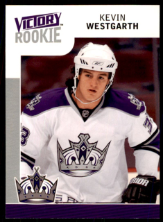 Hokejová karta Kevin Westgarth UD Victory 2009-10 Rookie č. 209