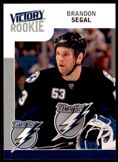 Hokejová karta Brandon Segal UD Victory 2009-10 Rookie č. 230