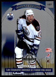 Hokejová karta Carter / Kelly Donruss Limited Counterparts 97-98 č. 107