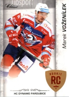 Hokejová karta Marek Voženílek OFS 17/18 S.II. Rookie Update