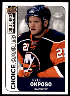 Hokejová karta Kyle Okposo UD Choice 2008-09 Rookie č. 231