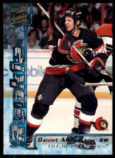 Hokejová karta Daniel Alfredsson Fleer Ultra 1995-96 Rookie č. 329