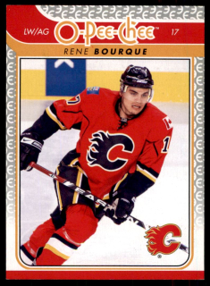 Hokejová karta Rene Bourque OPC 2009-10 řadová č.484