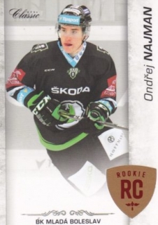 Hokejová karta Ondřej Najman OFS 17/18 S.II. Rookie Update