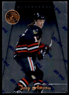 Hokejová karta Tony Amonte Pinnacle Certified 1997-98 řadová č.68