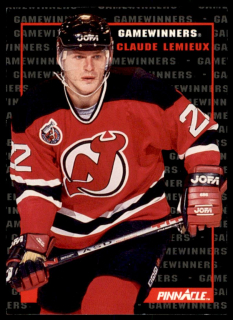 Hokejová karta Claude Lemieux Pinnacle 1992-93 GameWinners č. 259