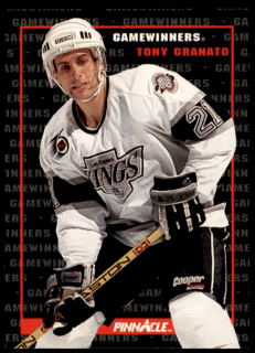 Hokejová karta Tony Granato Pinnacle 1992-93 GameWinners č. 262