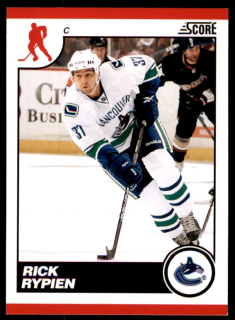 Hokejová karta Rick Rypien Score 2010-11 karta č.462