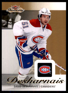 Hokejová karta David Desharnais Fleer Showcase 2013-14 řadová č.51