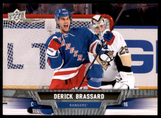 Hokejová karta Derick Brassard UD Series 1 2013-14 řadová č.24