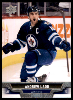 Hokejová karta Andrew Ladd UD Series 1 2013-14 řadová č.141