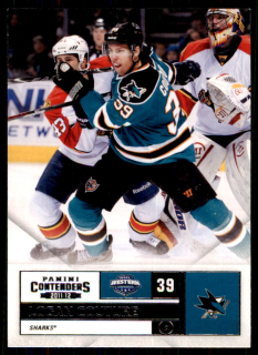 Hokejová karta Logan Couture Panini Contenders 2011-12 řadová č.90