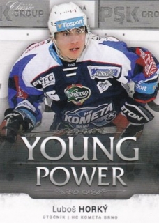 Hokejová karta Luboš Horký OFS 17/18 S.II. Young Power 