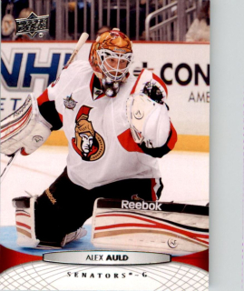 Hokejová karta Alex Auld UD Series 2 2011-12 řadová č.326