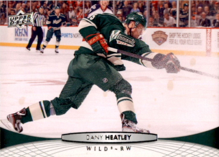 Hokejová karta Dany Heatley UD Series 2 2011-12 řadová č.363