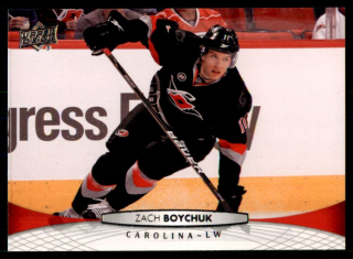 Hokejová karta Zach Boychuk UD Series 2 2011-12 řadová č.418