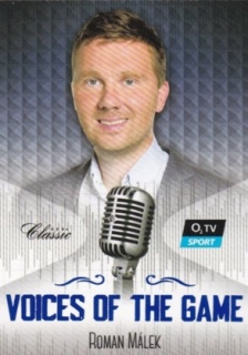 Hokejová karta Roman Málek OFS 2018-19 Série 2 Voices Of The Game 