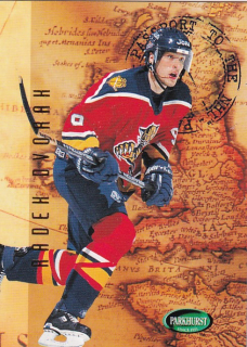 Hokejová karta Radek Dvořák Parkhurst 1995-96 International Rookie č. 508