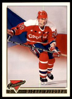Hokejová karta Michal Pivoňka Topps Premier 1993-94 Czechoslovakia Gold č. 321