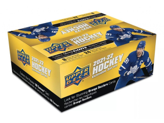 Box hokejových karet UD 2022-23 UD Extended Series Retail