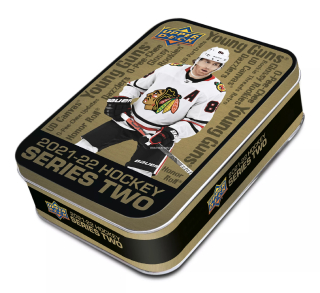 Box hokejových karet UD Series 2 2021-22 Tin