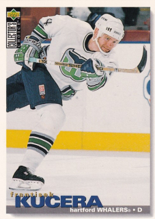 Hokejová karta František Kučera UD Collector's Choice 1995-96 řadová č. 304