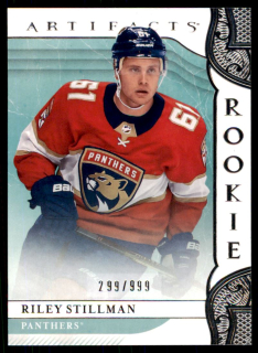 Hokejová karta Riley Stillman UD Artifacts 2019-20 Rookie /999 č. RED193