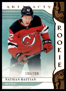 Hokejová karta Nathan Bastian UD Artifacts 2019-20 Rookie /299 č. 167