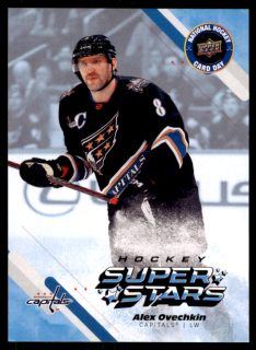 Hokejová karta Alex Ovechkin UD National Hockey Card Day 2023 Super Stars č. NHCD-13