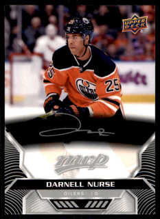 Hokejová karta Darnell Nurse UD MVP 2020-21 Silver Script č. 13
