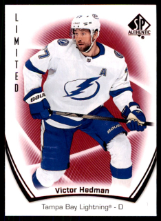 Hokejová karta Victor Hedman UD SP Authentic 2021-22 Limited č. 78
