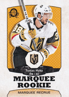 Hokejová karta Tomáš Hyka OPC 2018-19 Marquee Rookies č. 537