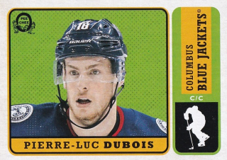 Hokejová karta Pierre-Luc Dubois OPC 2018-19 Retro č. 410