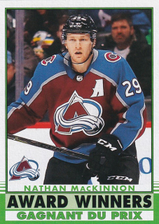 Hokejová karta Nathan MacKinnon OPC 2020-21 Award Winners č. 607