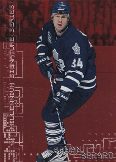 Hokejová karta Bryan Berard ITG 1999-00 Millenium Signature Red /1000 č. 229