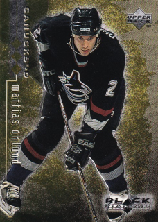 Hokejová karta Mattias Ohlund Upper Deck Black Diamond 1998-99 Paralelní /1000 č. 87