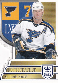 Hokejová karta Keith Tkachuk Pacific Crown Royale 2003-04 paralelní /850 č. 83