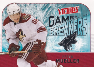 Hokejová karta Peter Mueller UD Victory 2008-09 Game Breakers č. SB30