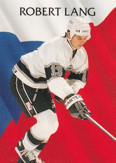 Hokejová karta Robert Lang Parkhurst 1993-94 International Rising Star č. 227