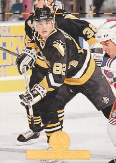 Hokejová karta Martin Straka Donruss Leaf 1994-95 řadová č. 36