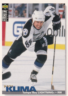 Hokejová karta Petr Klíma Upper Deck Collector's Choice 1995-96 řadová č. 134