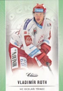 hokejová karta Vladimír Roth OFS Classic 16/17 S. II. Emerald
