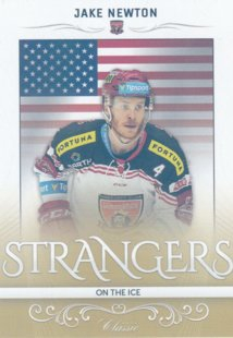 hokejová karta Jake Newton OFS 16/17 S.II. Strangers On The Ice