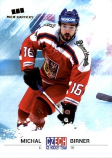 Hokejová karta Michal Birner Czech Ice Hocky Team 2018 č. 4