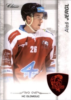 Hokejová karta Aleš Jergl OFS 17/18 S.II. Red 