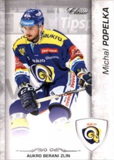 Hokejová karta Michal Popelka OFS 2017-18 Série 2 řadová hokejová karta č.284